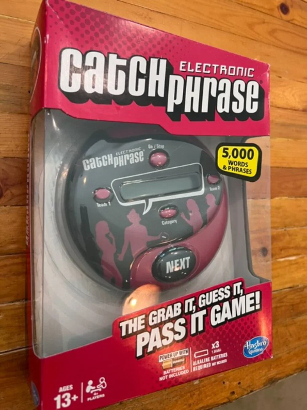 Hasbro Catch Phrase Electronic Handheld Game Vintage, Original Box, Never Used